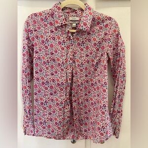 J.Crew Liberty Perfect Shirt in D’Anjo